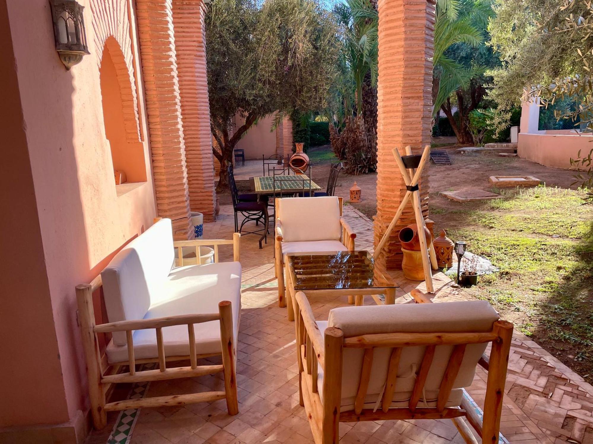 Les Fleurs Du Bien - Marrakech Lejlighed Marrakesh Eksteriør billede